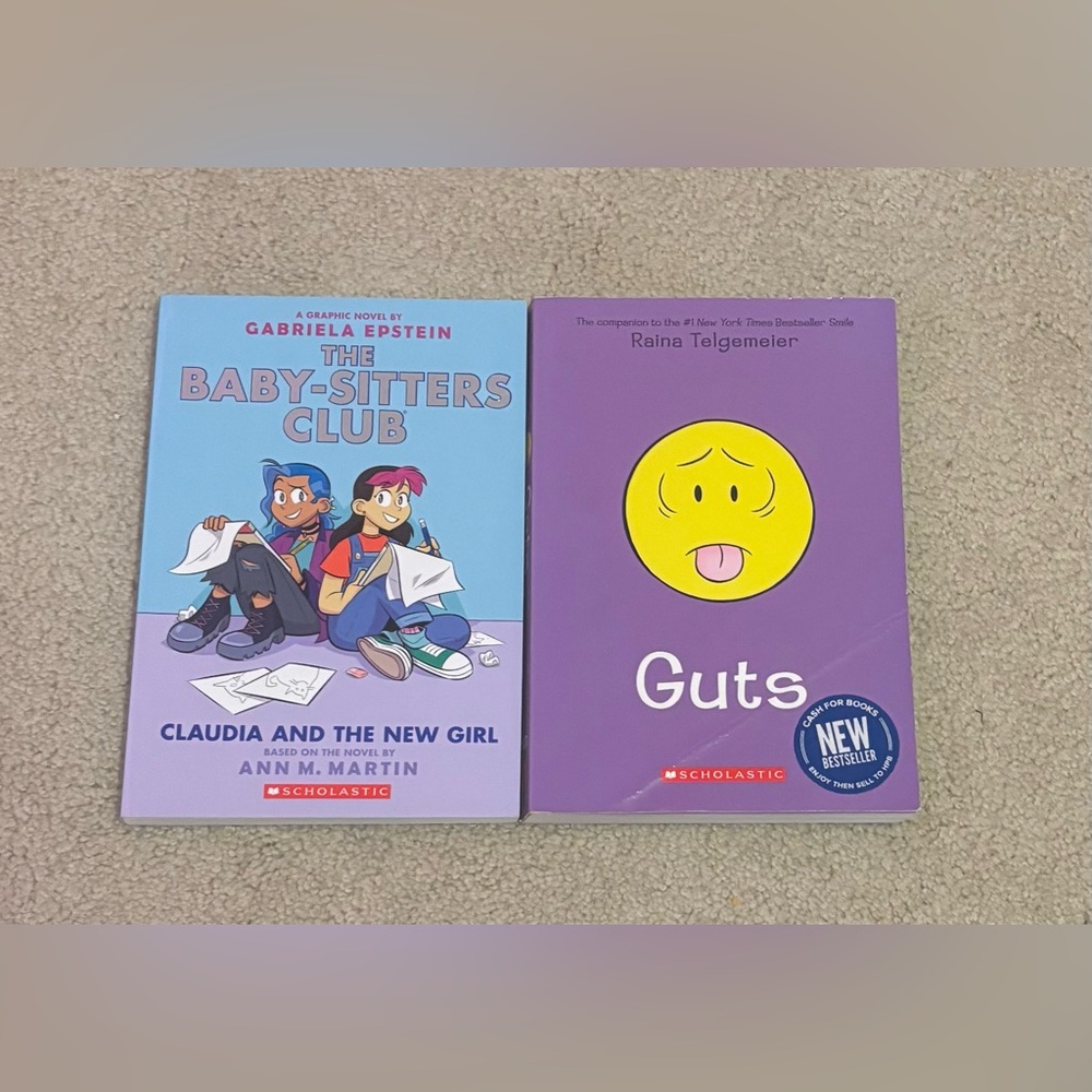 Gabriela Epstein & Raina Telgemeier (Guts & The baby sitters club)